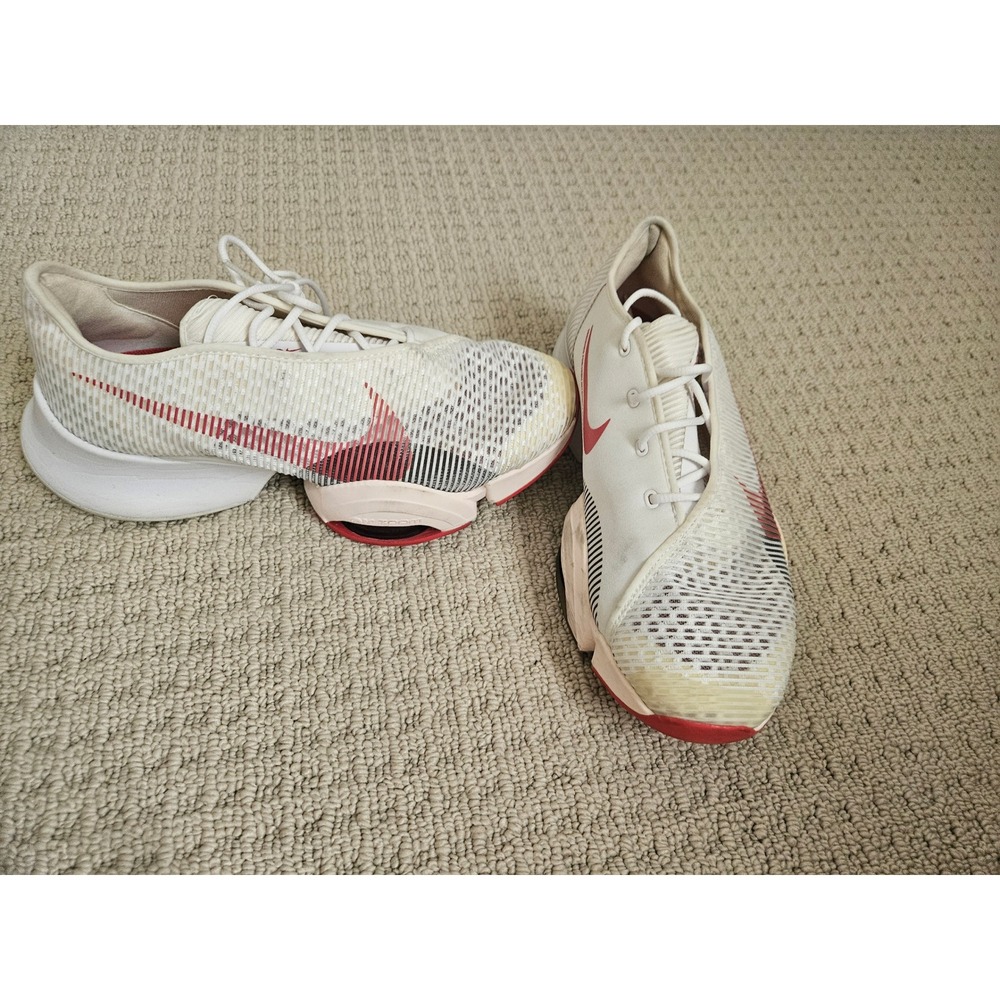 Nike Air Zoom SuperRep 2 Training Shoes Womens 10 White Red CU5925-169 Good